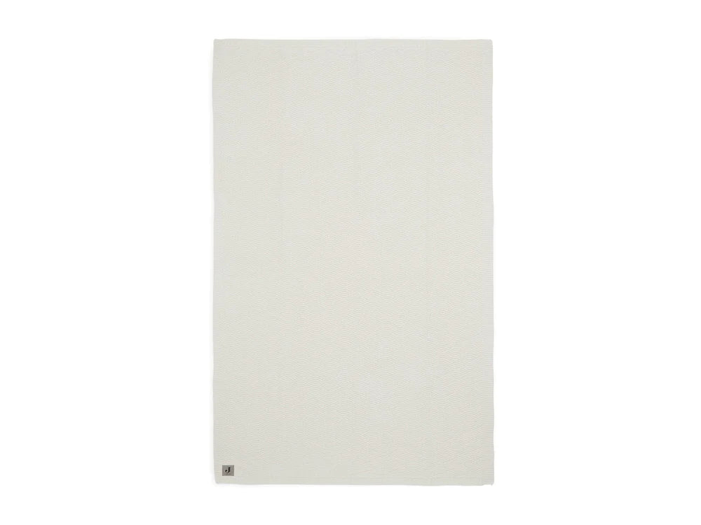 Jollein Decke Kinderbett 100x150cm River Knit Cream White
