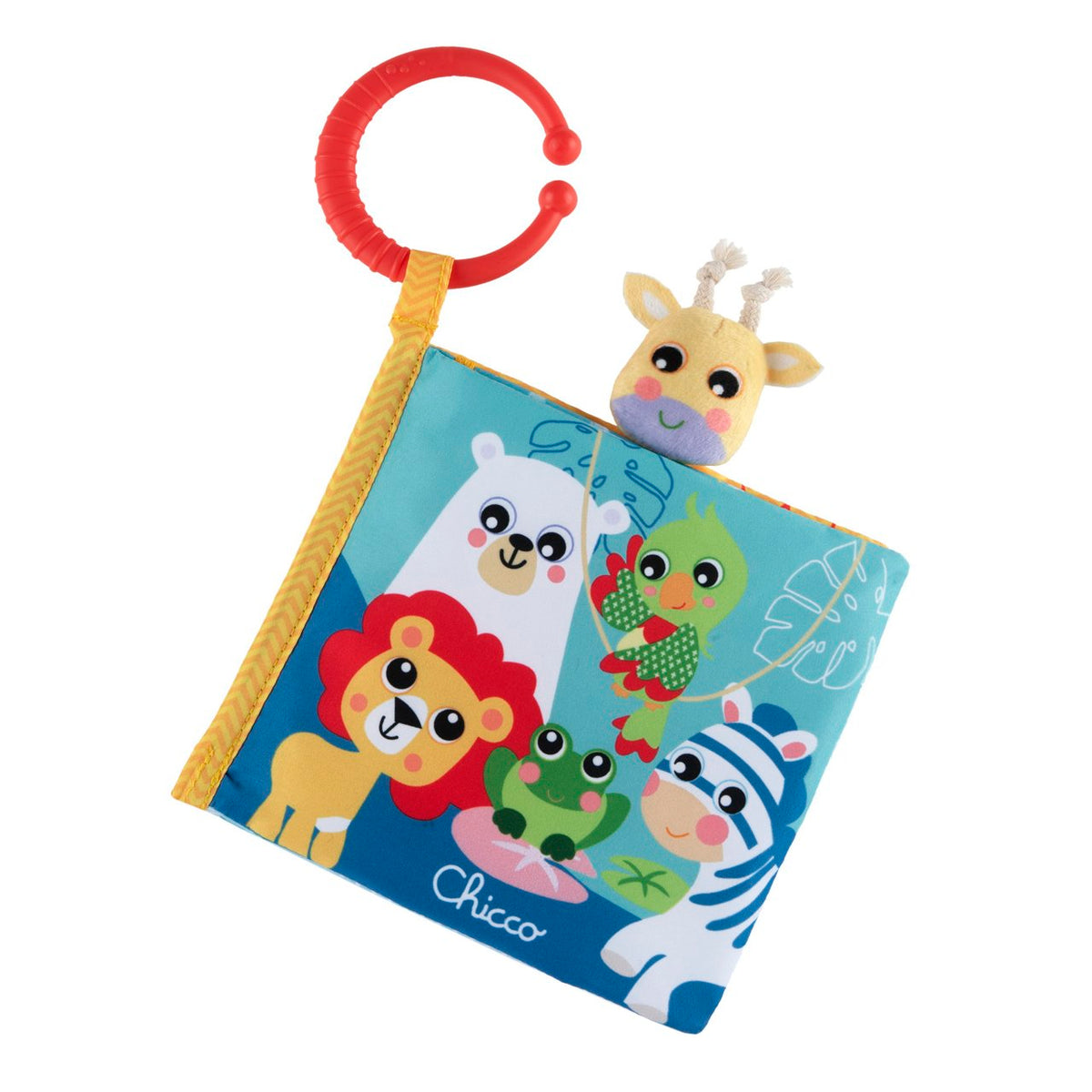 Chicco Stoffbuch Tiere