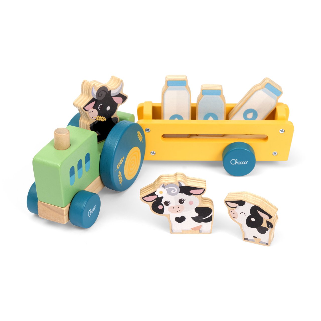 Chicco Holztraktor Montessori