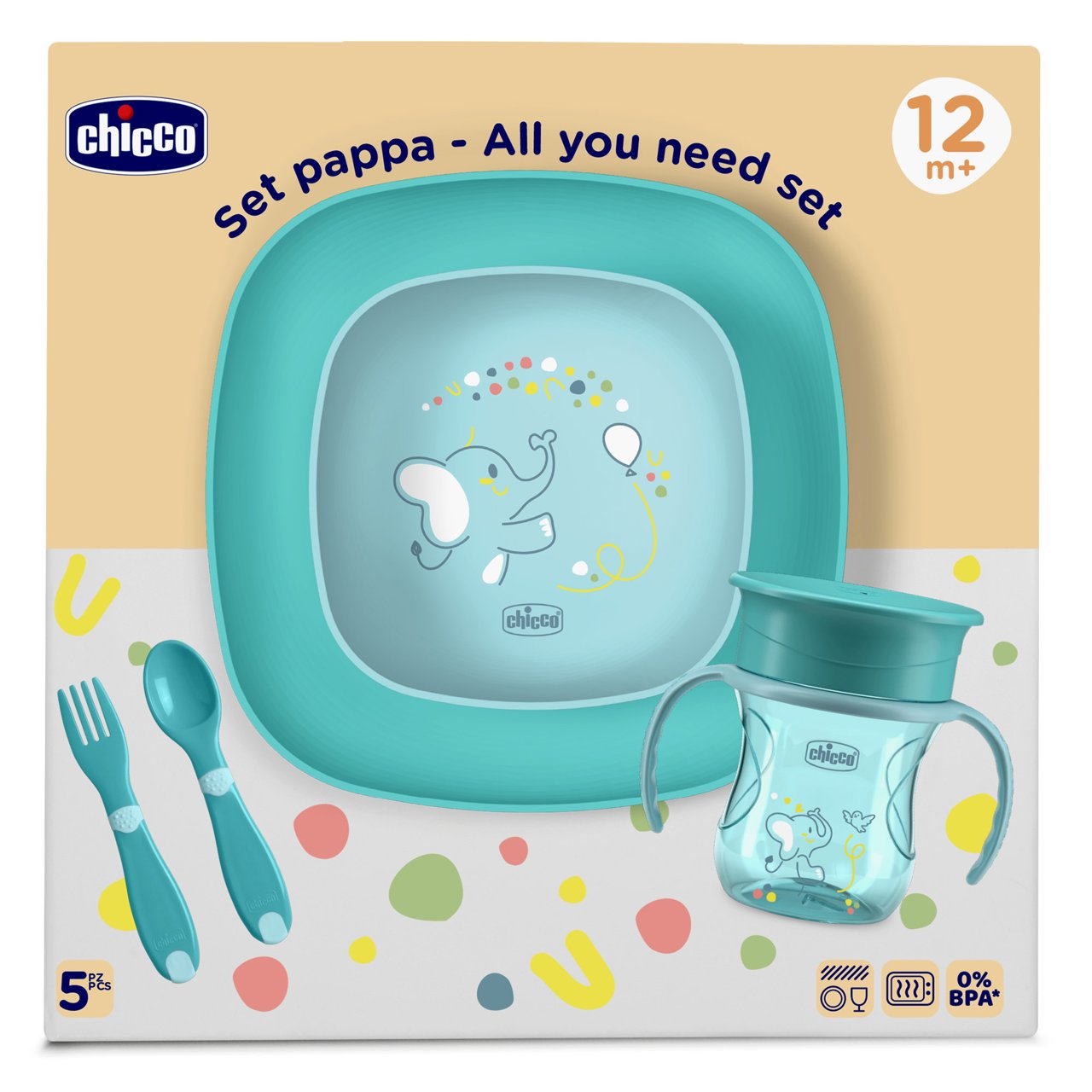 Chicco Mahlzeiten-Set 12M+