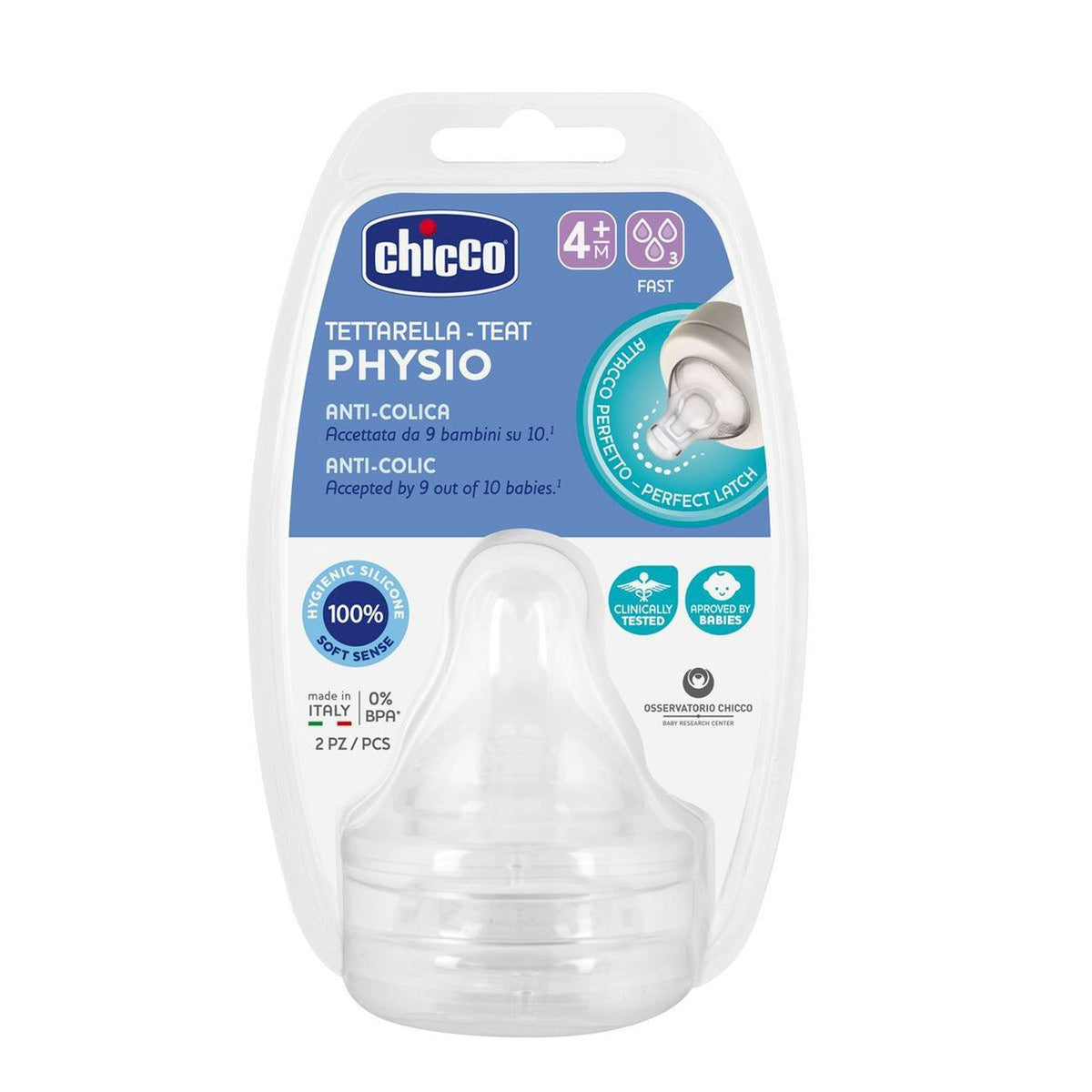 Chicco Flaschensauger Perfect 5 Silikon