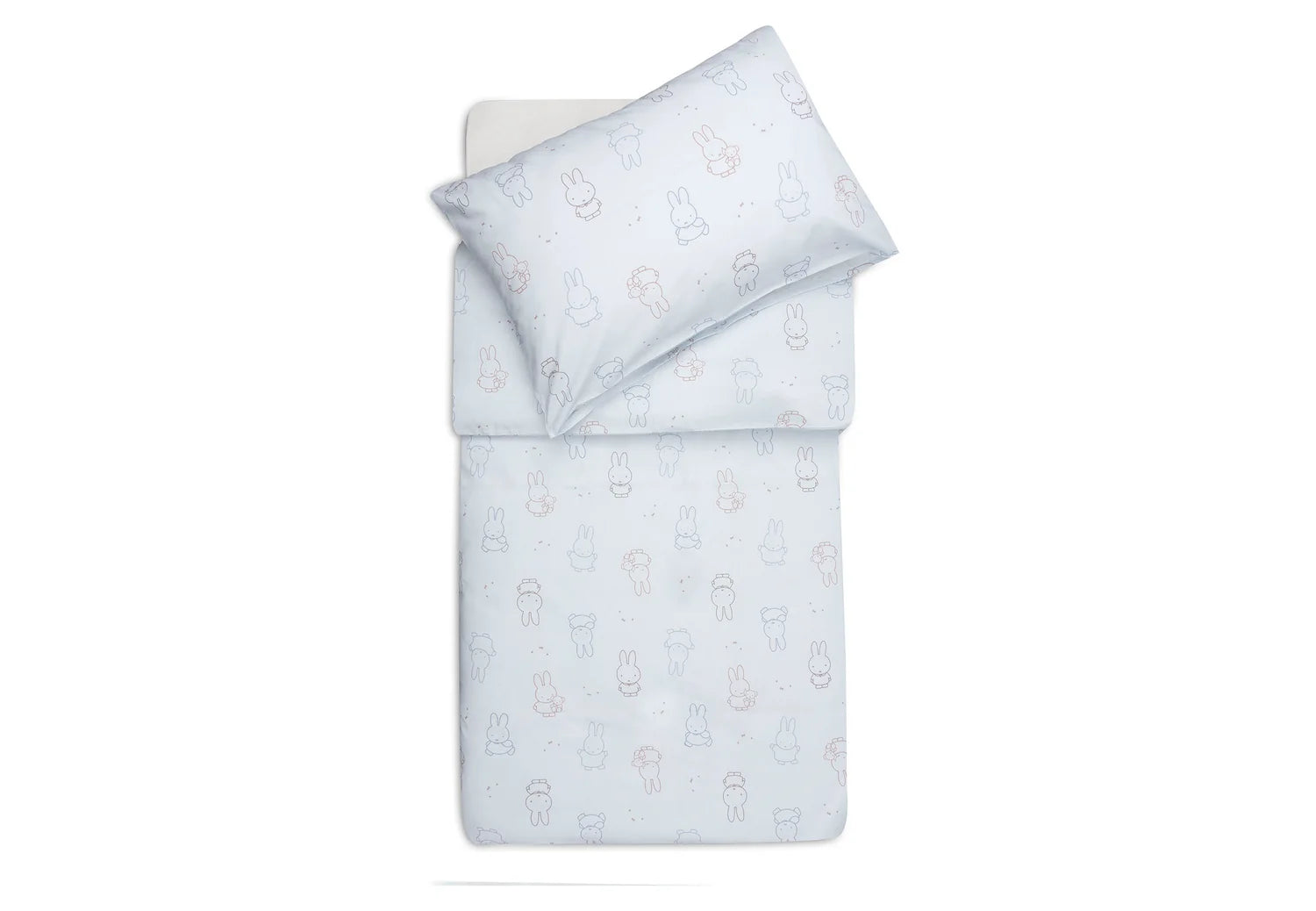 Jollein Bettwäsche 100x140cm - Miffy Moments Cloudy Blue