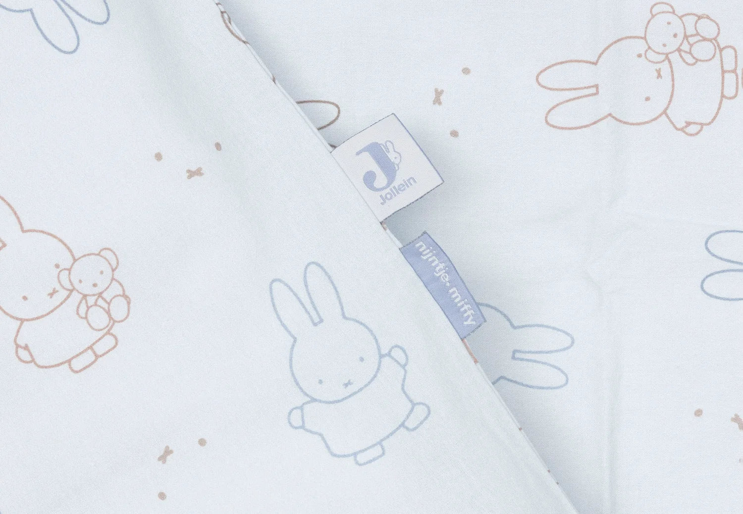 Jollein Bettwäsche 100x140cm - Miffy Moments Cloudy Blue
