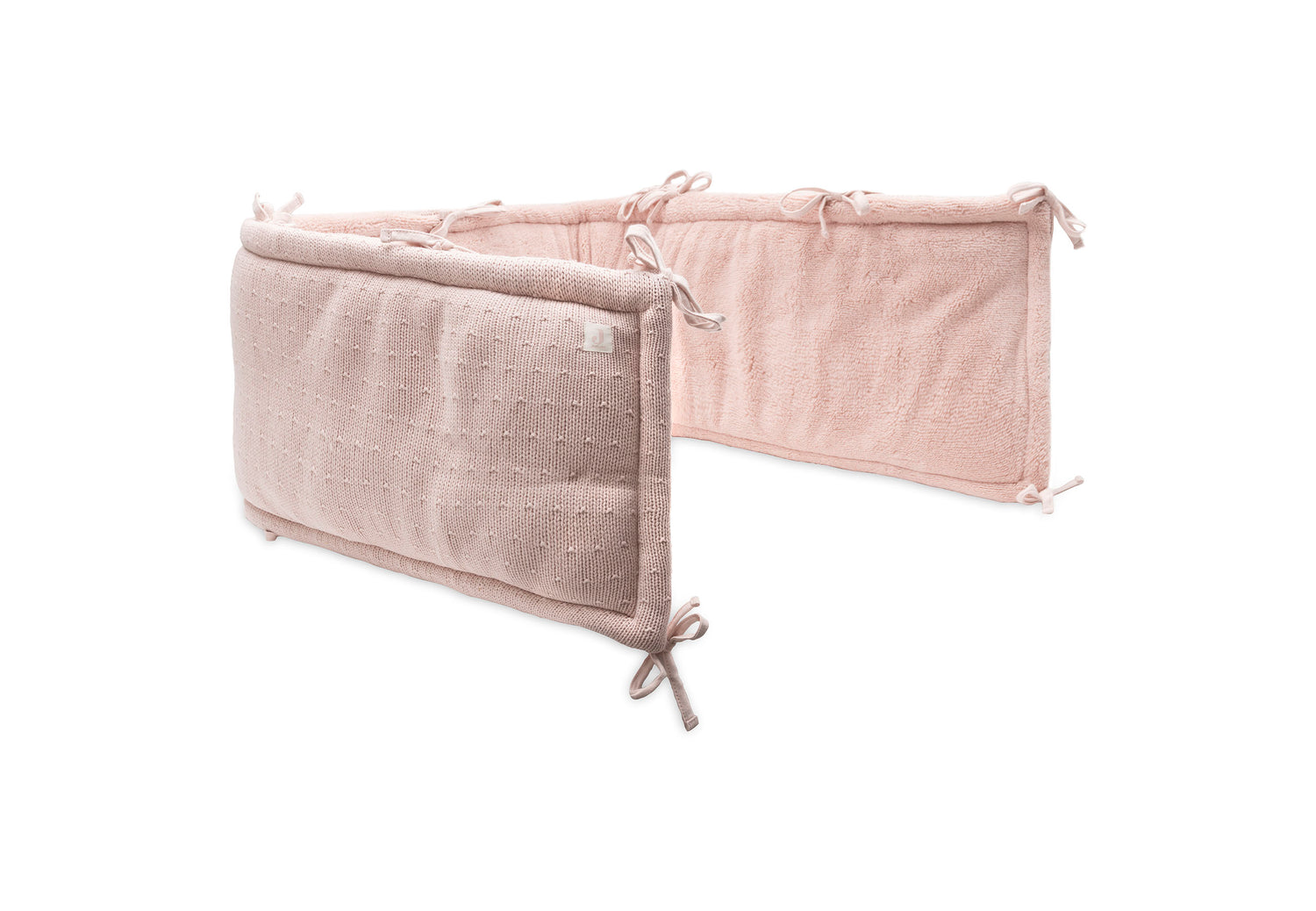 Jollein Laufgitter/Kinderbettumrandung - Sprinkle Knit Silk Rose