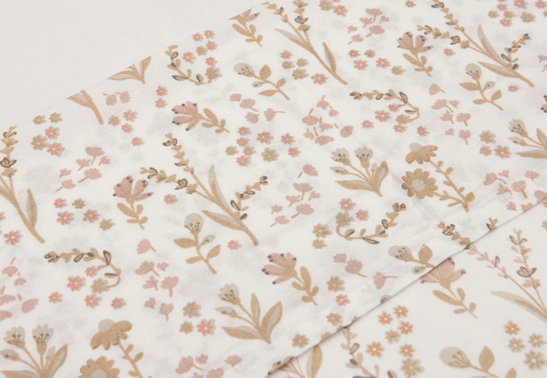 Jollein Bettlaken 150x120 cm - Bloomy