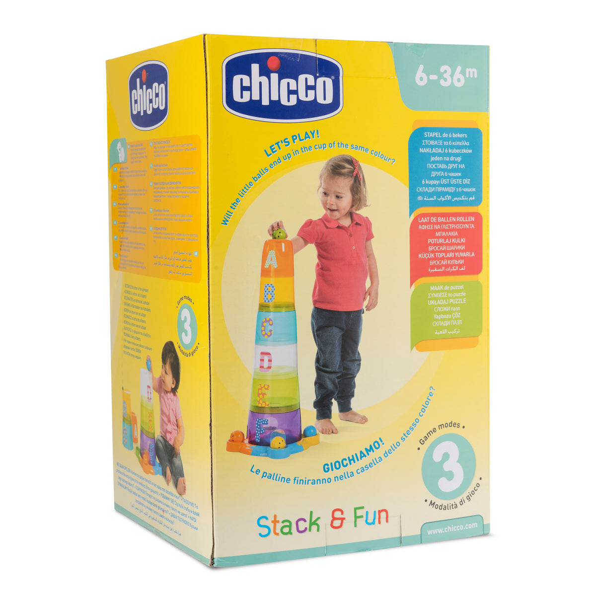 Chicco Stapelbecher 2in1