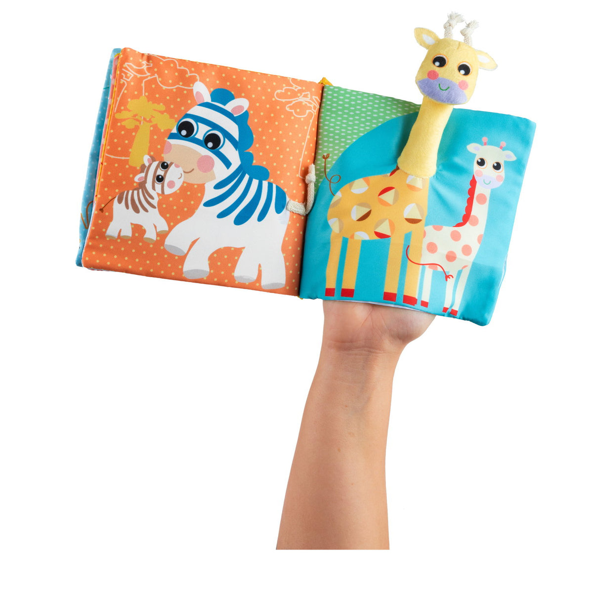 Chicco Stoffbuch Tiere