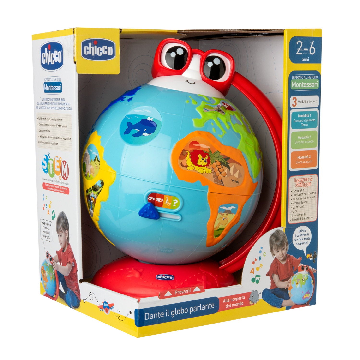 Chicco Lernspielzeug Globus