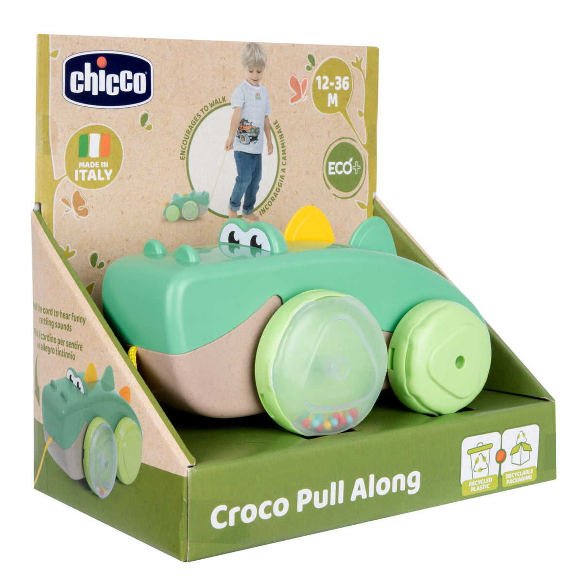 Chicco Ziehtier Krokodil