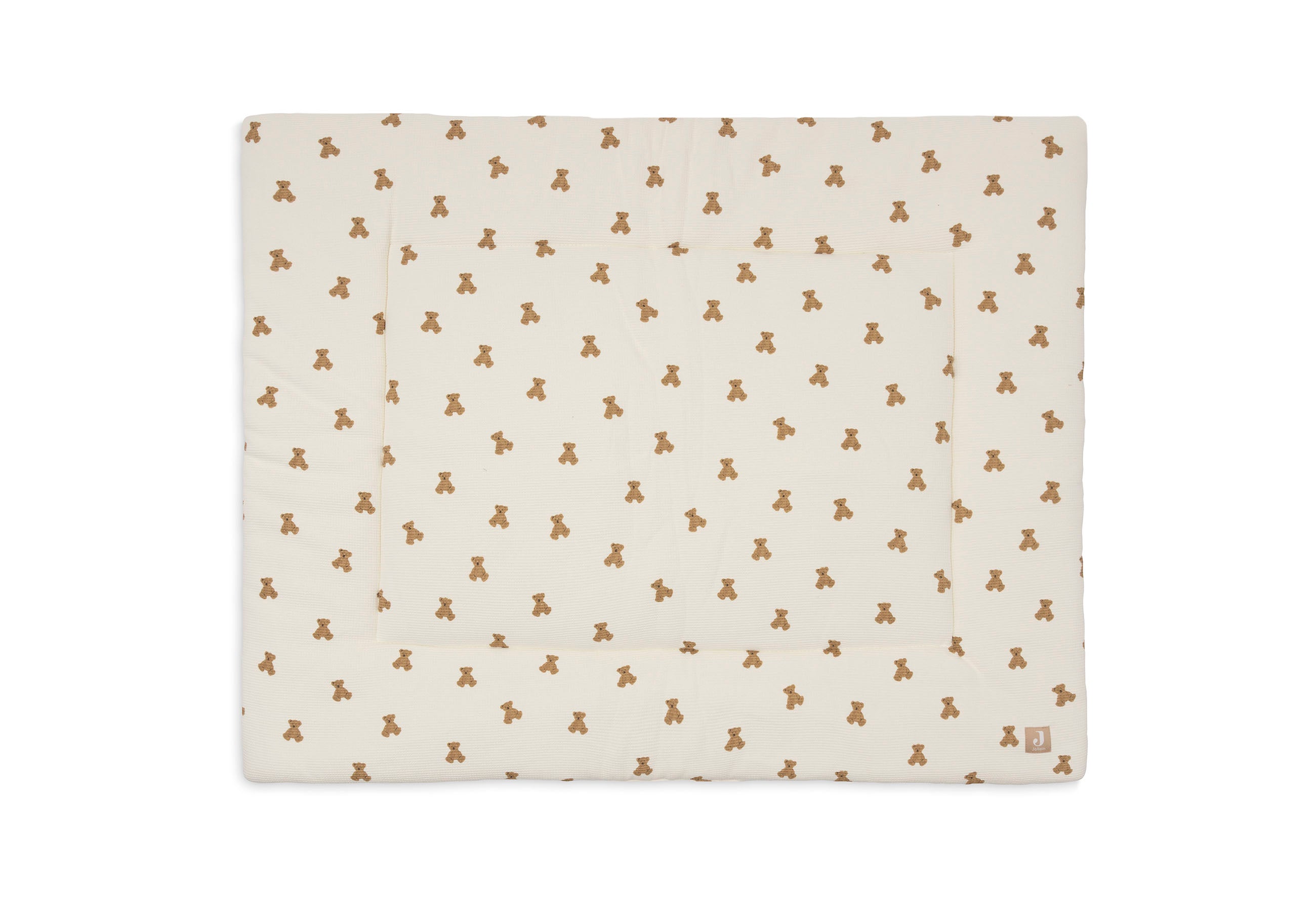 Jollein Krabbeldecke - Mini Teddy Bear Little Waffle