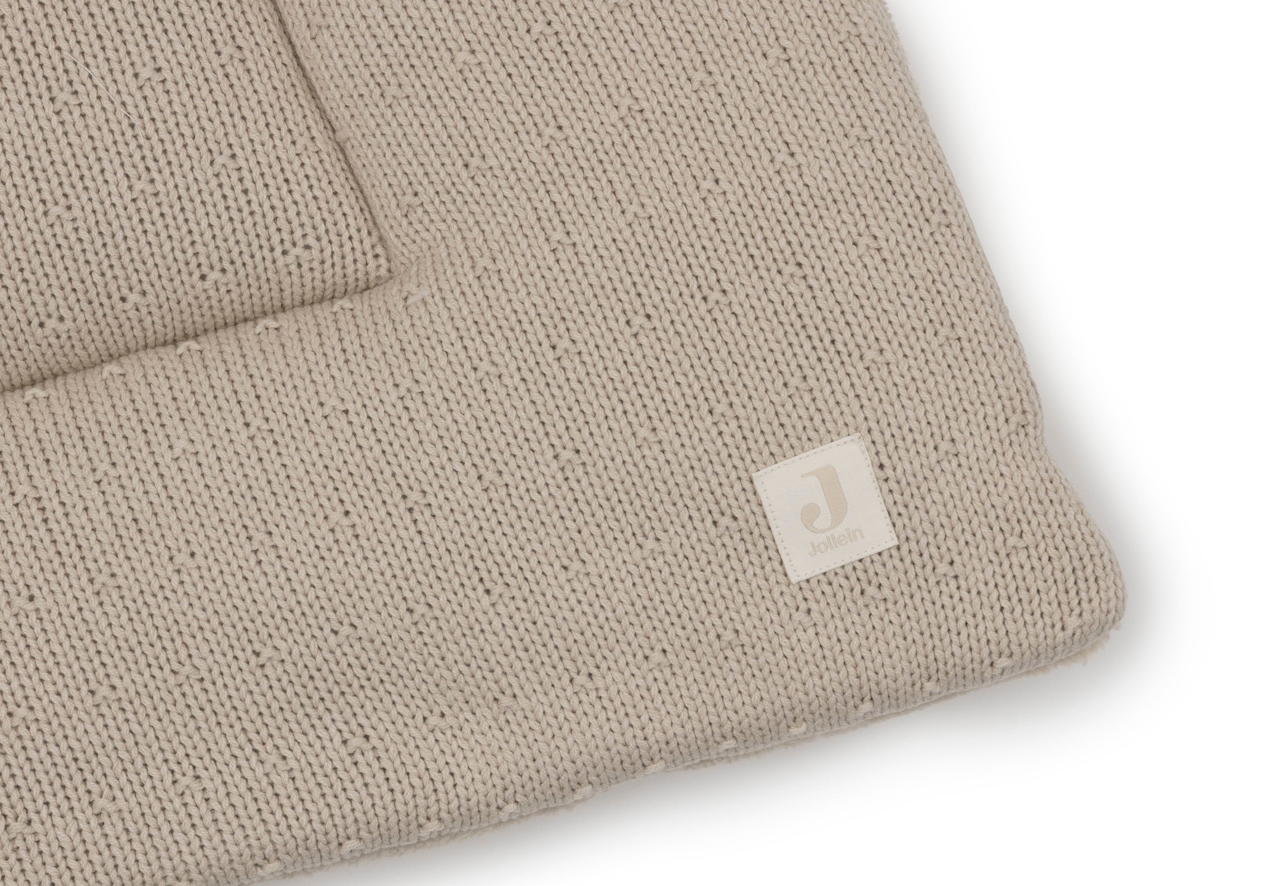 Jollein Krabbeldecke - Sprinkle Knit Sand