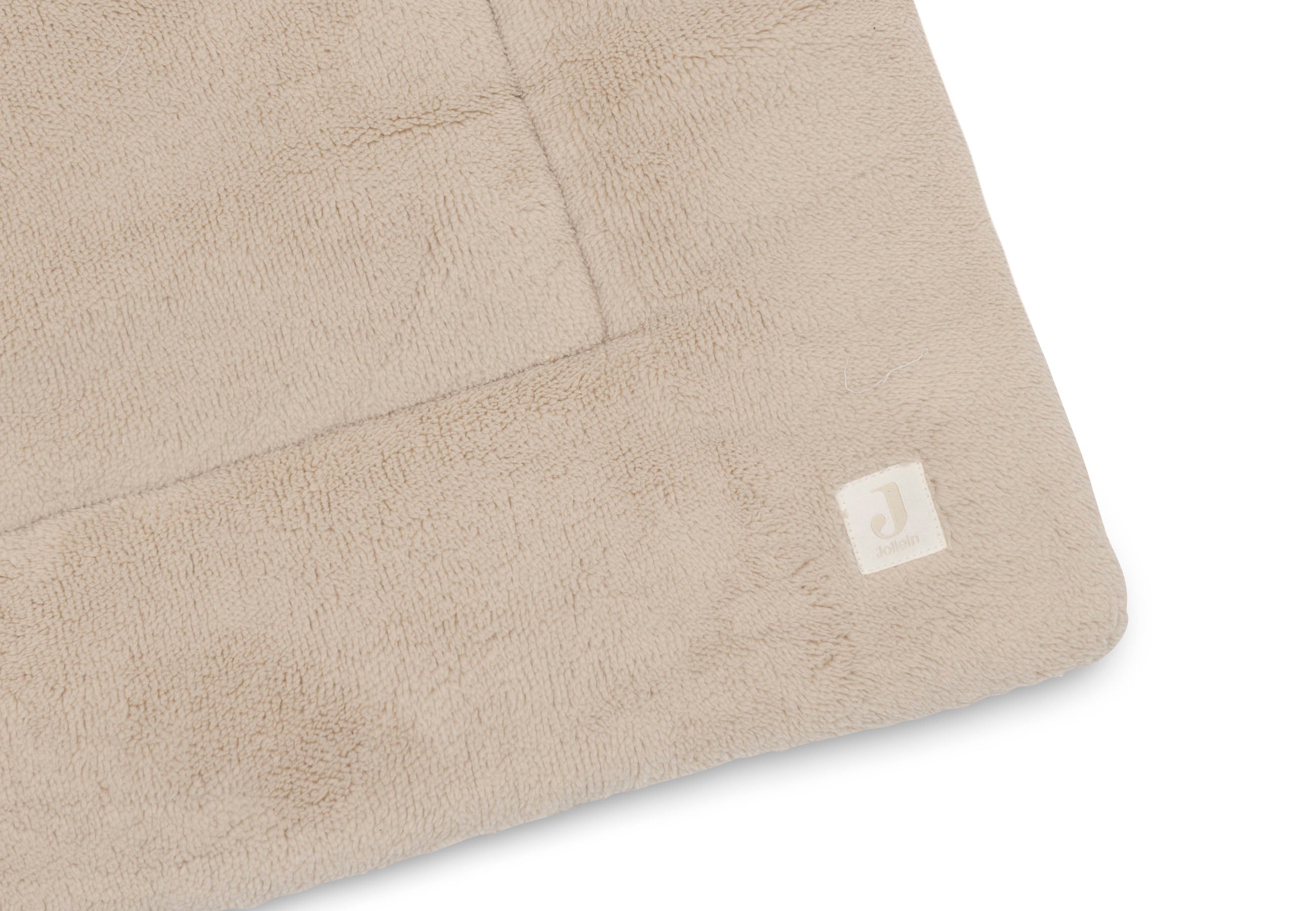 Jollein Krabbeldecke 100x100cm Fluffy Sand