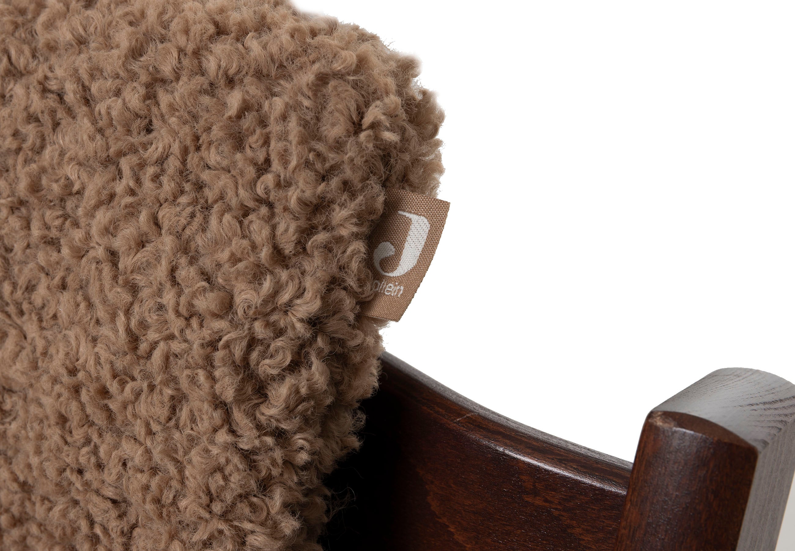 Jollein Sitzverkleinerer für Kinderhochstuhl Curlé Dark Hazel