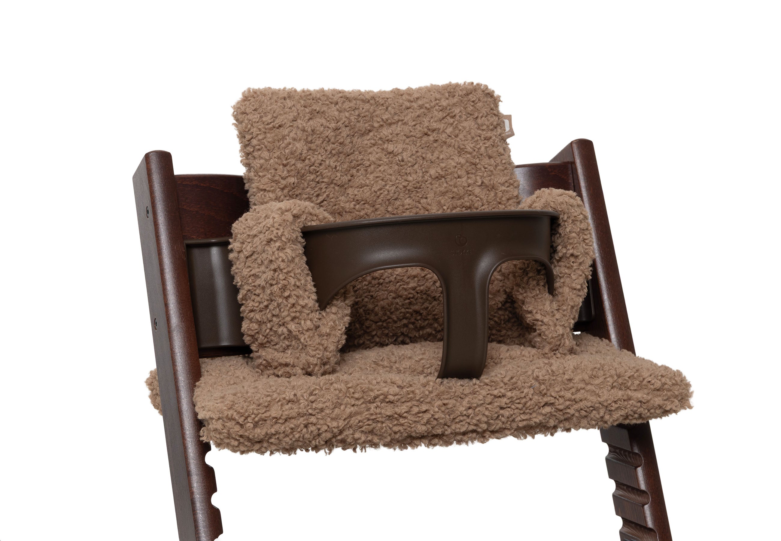 Jollein Sitzverkleinerer für Kinderhochstuhl Curlé Dark Hazel