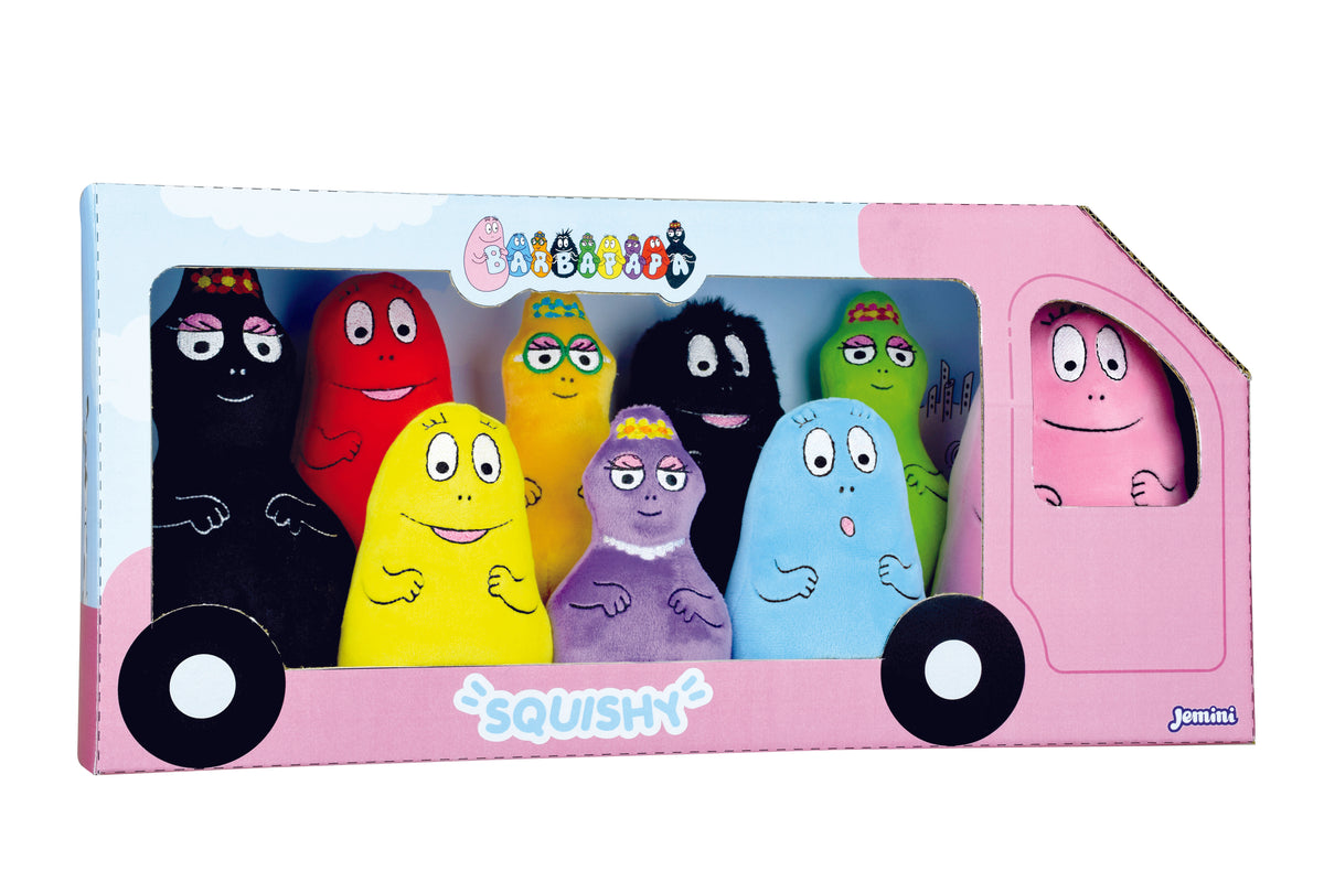 Jemini Plüschtier Barbapapa Familienset
