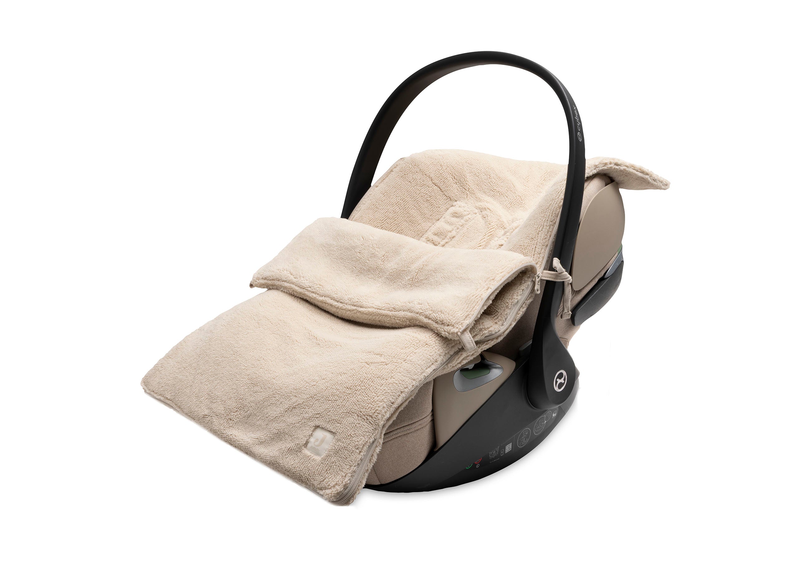 Jollein Fusssack gruppe 0+ 3/5 punkte - Fluffy Sand
