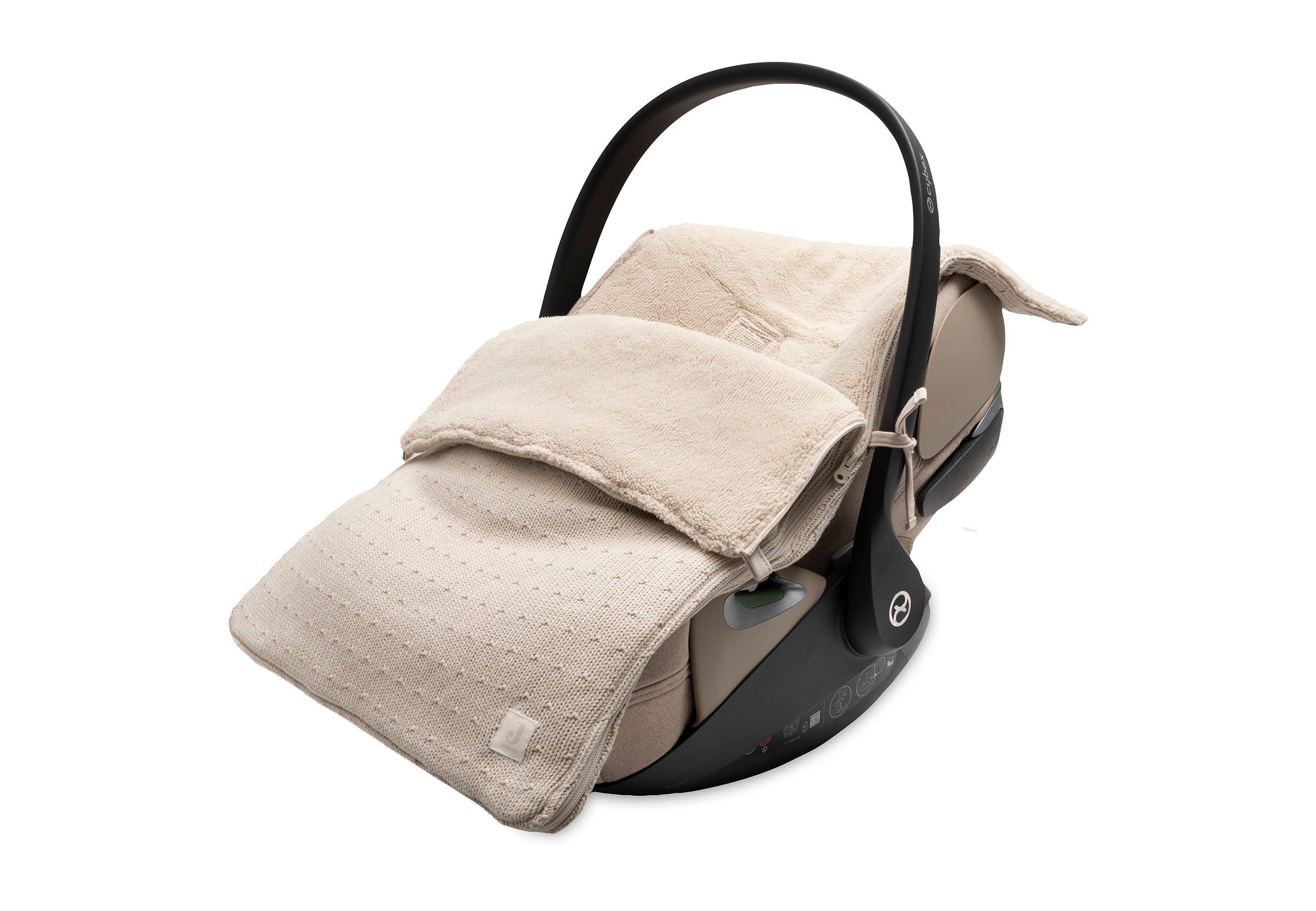 Jollein Fusssack gruppe 0+ 3/5 punkte - Sprinkle Knit Sand