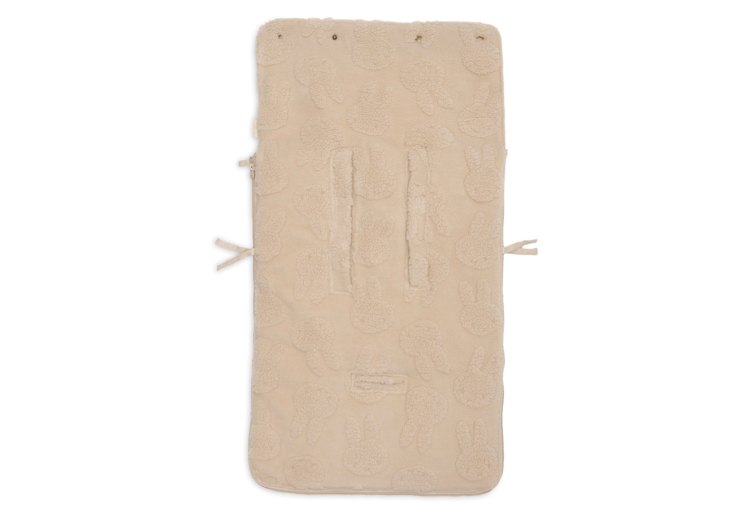 Jollein Fusssack gruppe 0+ 3/5 punkte Miffy Jacquard Teddy Sand