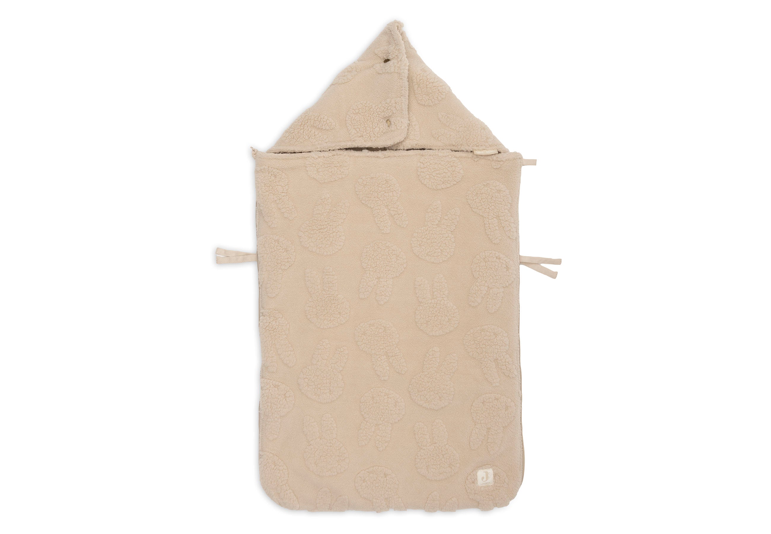 Jollein Fusssack gruppe 0+ 3/5 punkte Miffy Jacquard Teddy Sand