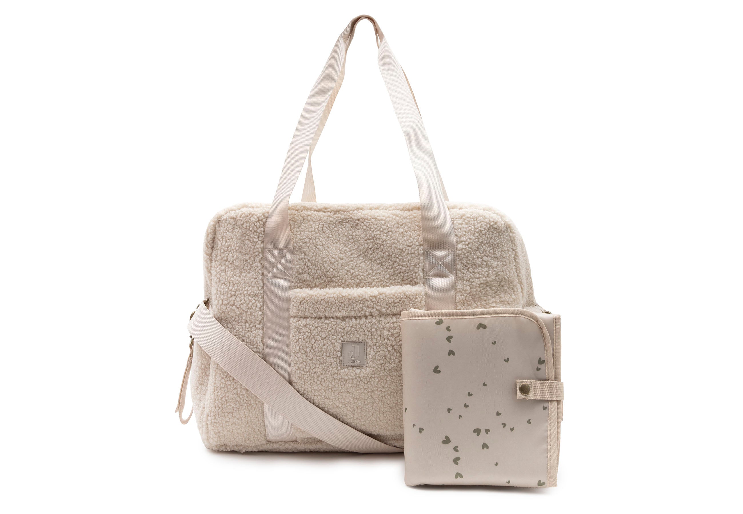 Jollein Wickeltasche Teddy Lou Sand