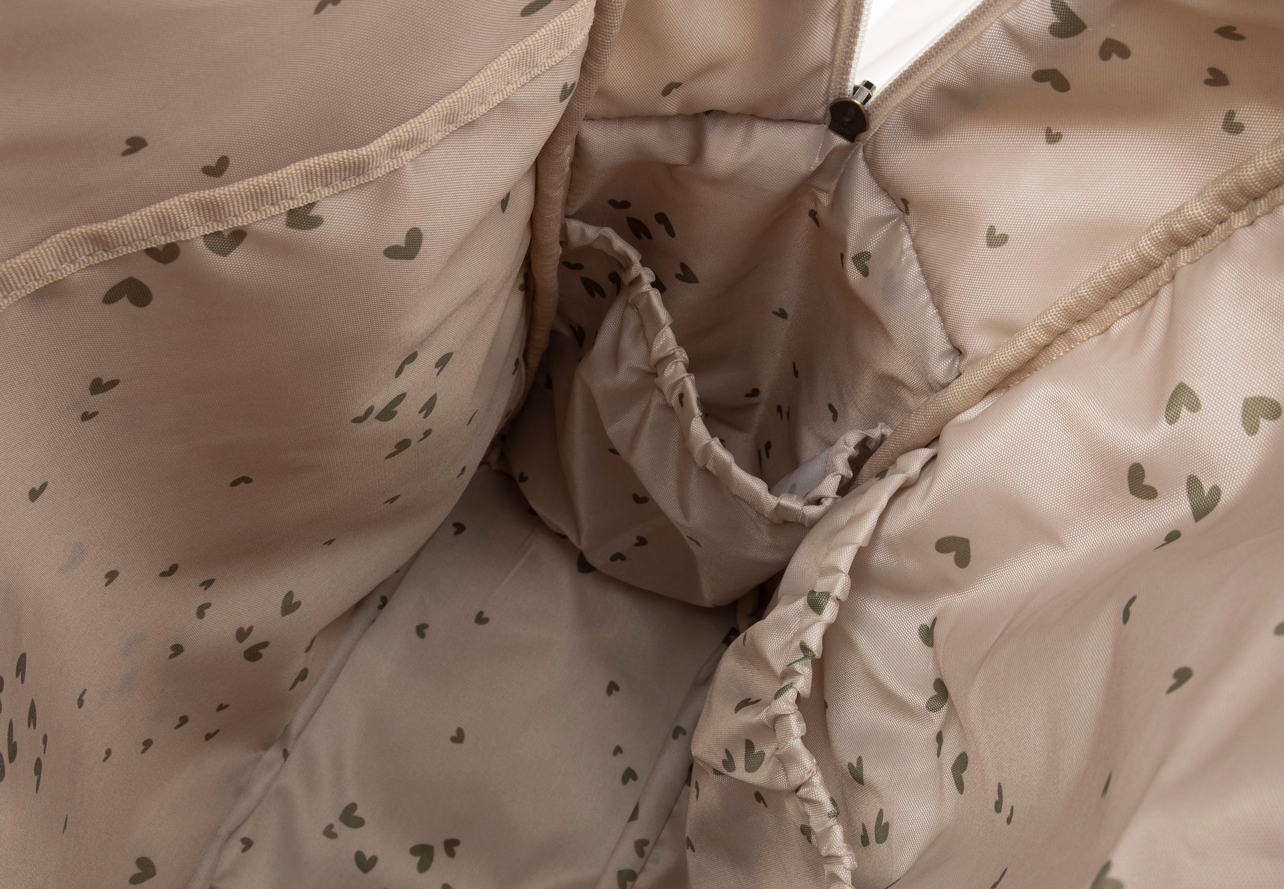Jollein Wickeltasche Rucksack Teddy Lou Sand