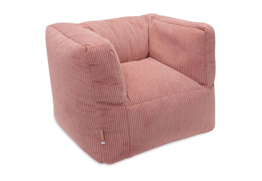 Jollein Kindersessel Sitzsack Corduroy - Wild Rose