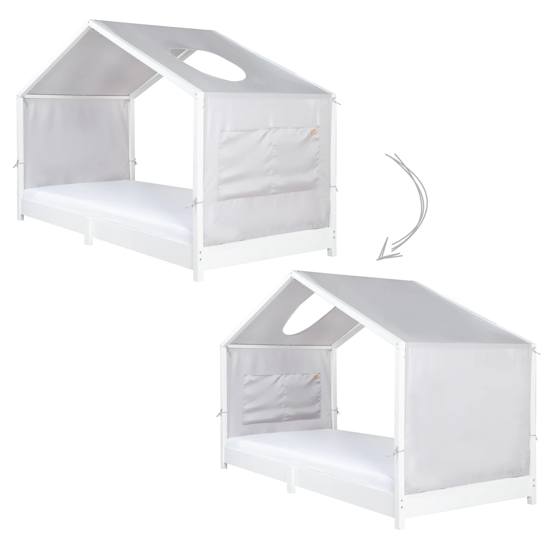 Roba Hausbettbezug 70 x 140 cm Neutral