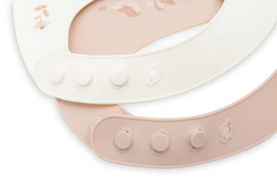 Jollein Lätzchen Silikon - 2 Stück