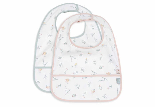Jollein Lätzchen wasserdicht  2er Pack Lovely Birds