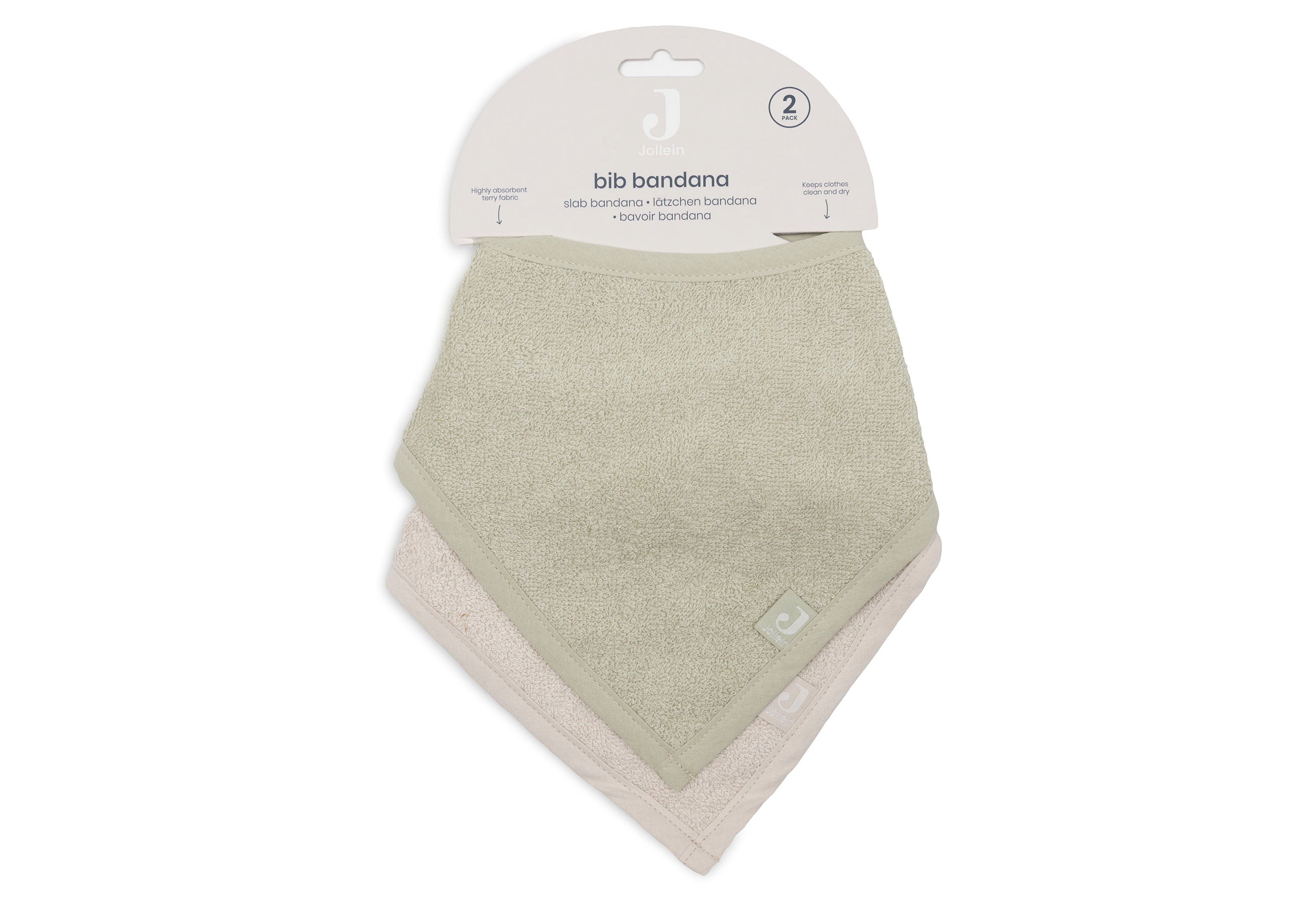 Jollein Lätzchen Bandana 2er-Pack