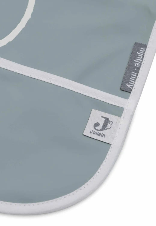 Jollein Lätzchen mit Ärmeln wasserdicht Miffy Peekaboo Sea Green
