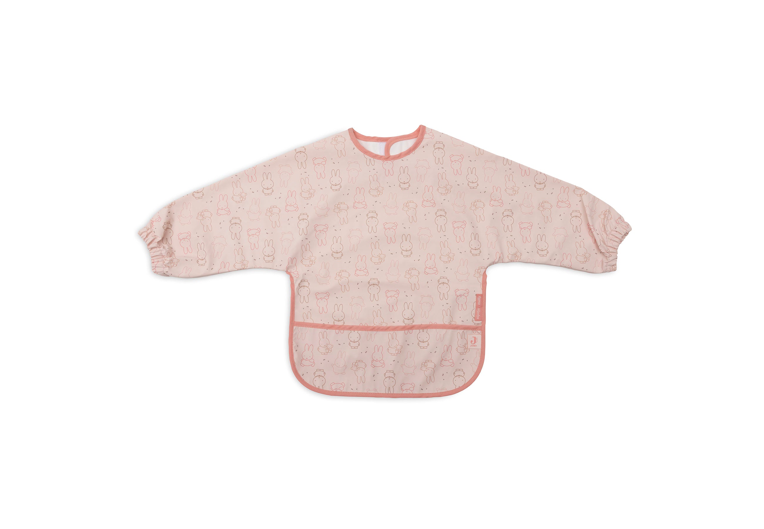 Jollein Lätzchen Wasserdicht mit Ärmeln Miffy Moments Silk Rose