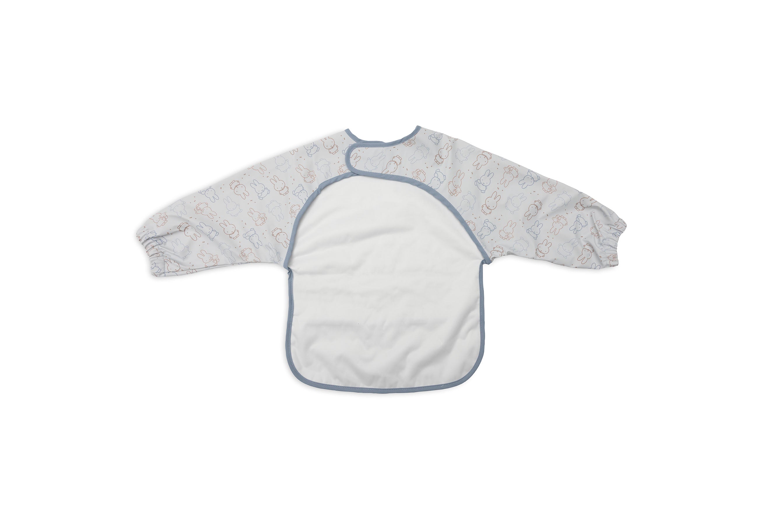 Jollein Lätzchen Wasserdicht mit Ärmeln Miffy Moments Cloudy Blue