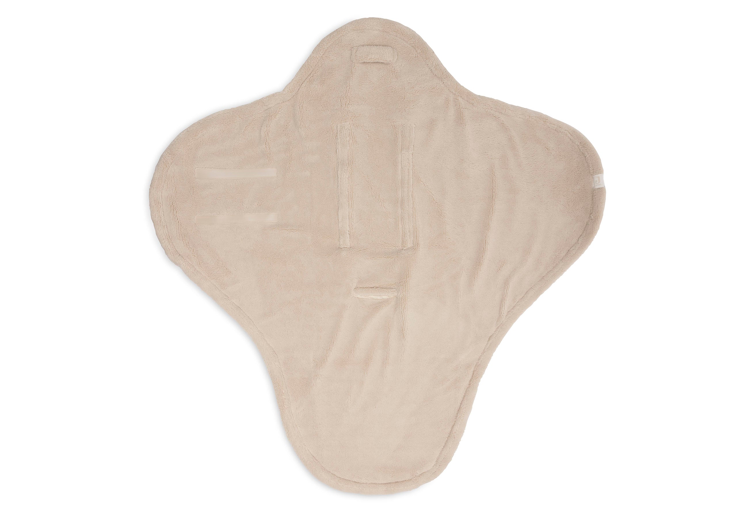 Jollein Einschlagdecke für Babyschale Fluffy Sand