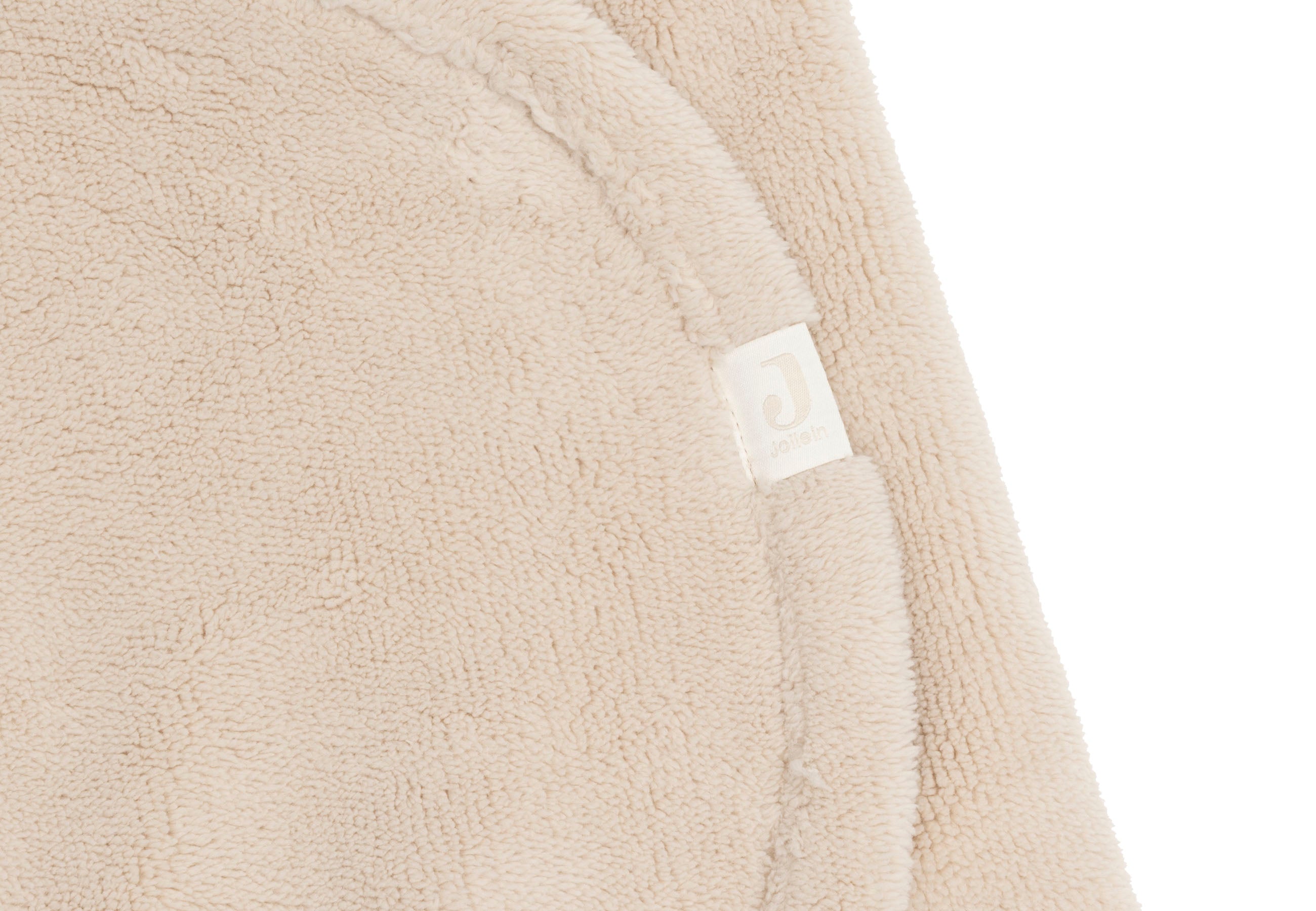 Jollein Einschlagdecke für Babyschale Fluffy Sand
