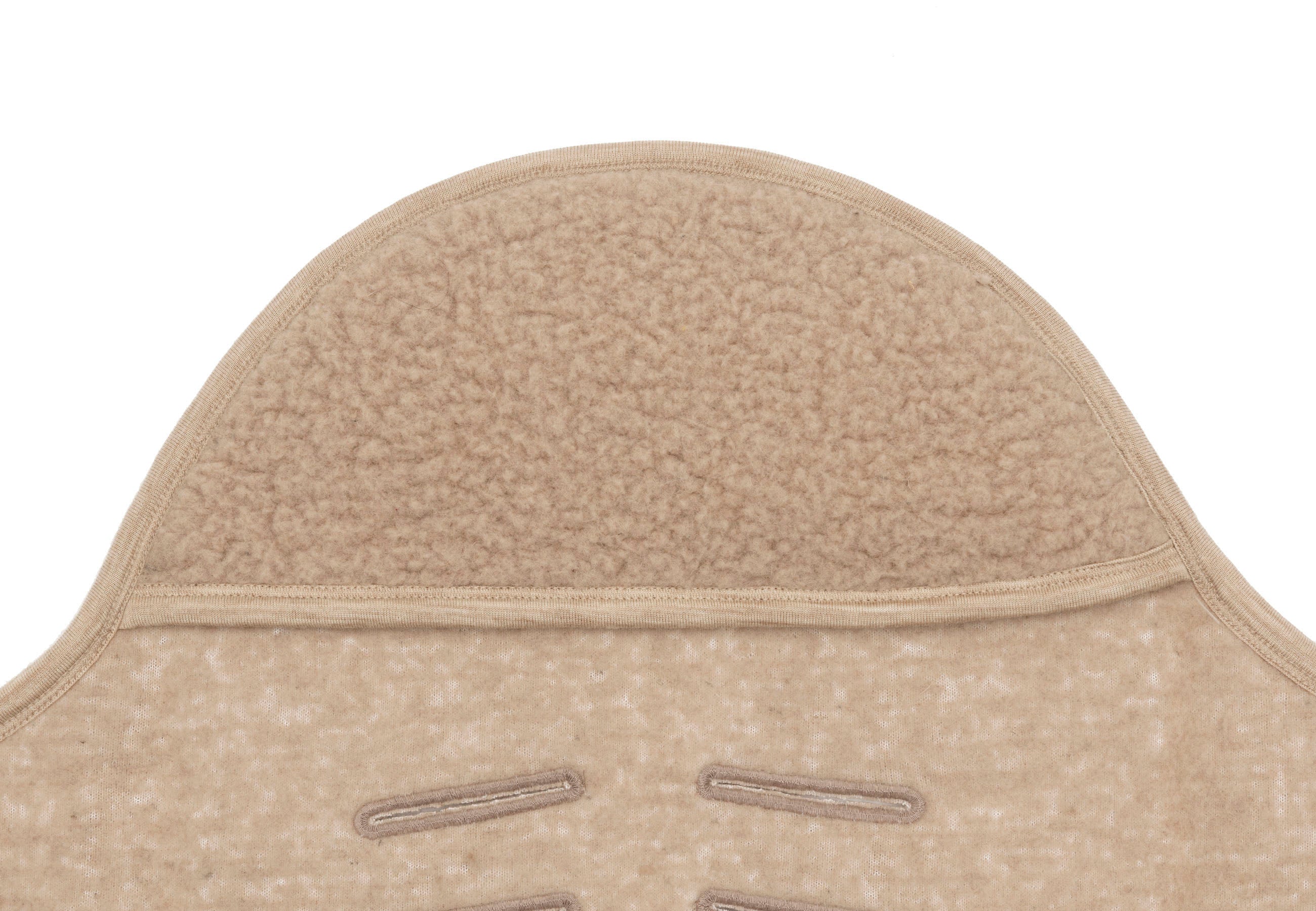 Jollein Einschlagdecke für Babyschale Sherpa - Merino Wool Natural