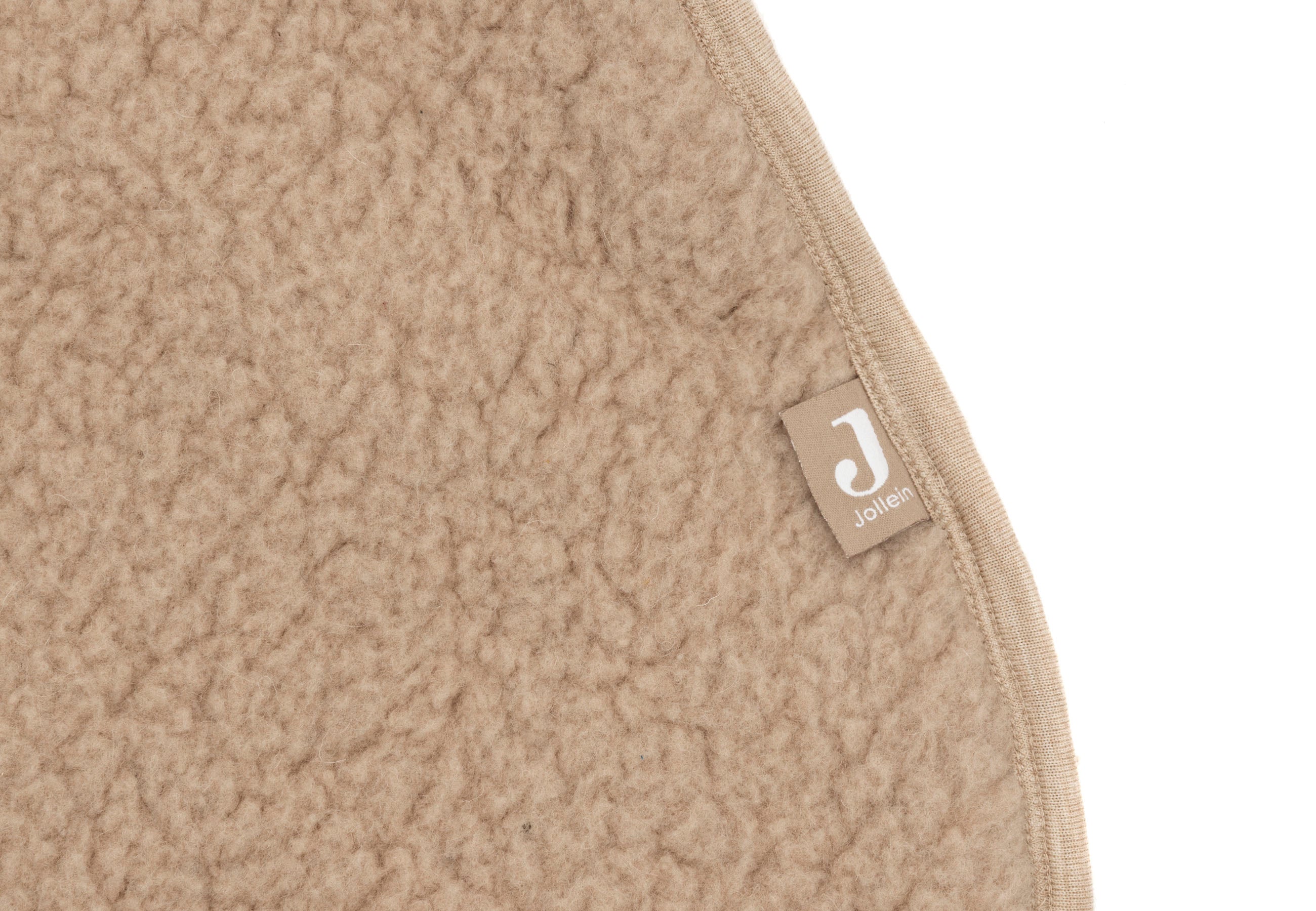 Jollein Einschlagdecke für Babyschale Sherpa - Merino Wool Natural