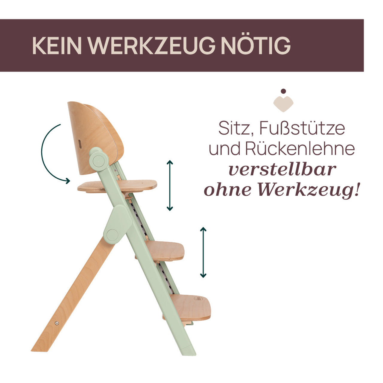 Chicco Meraviglia Hochstuhl aus Holz