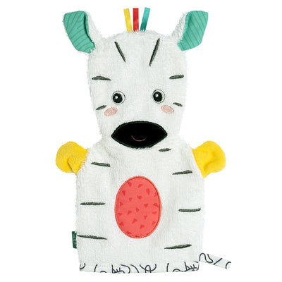 Fehn Waschhandschuh Zebra