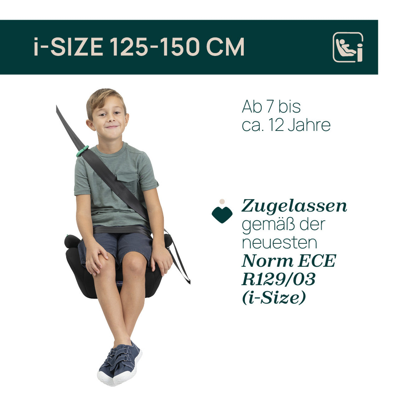 Chicco Autositz Quasar i-Size (125-150 cm)
