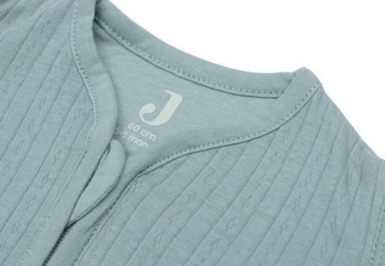 Jollein Schlafsack mit abnehmbaren Ärmeln Rund Ajour - Sea Green