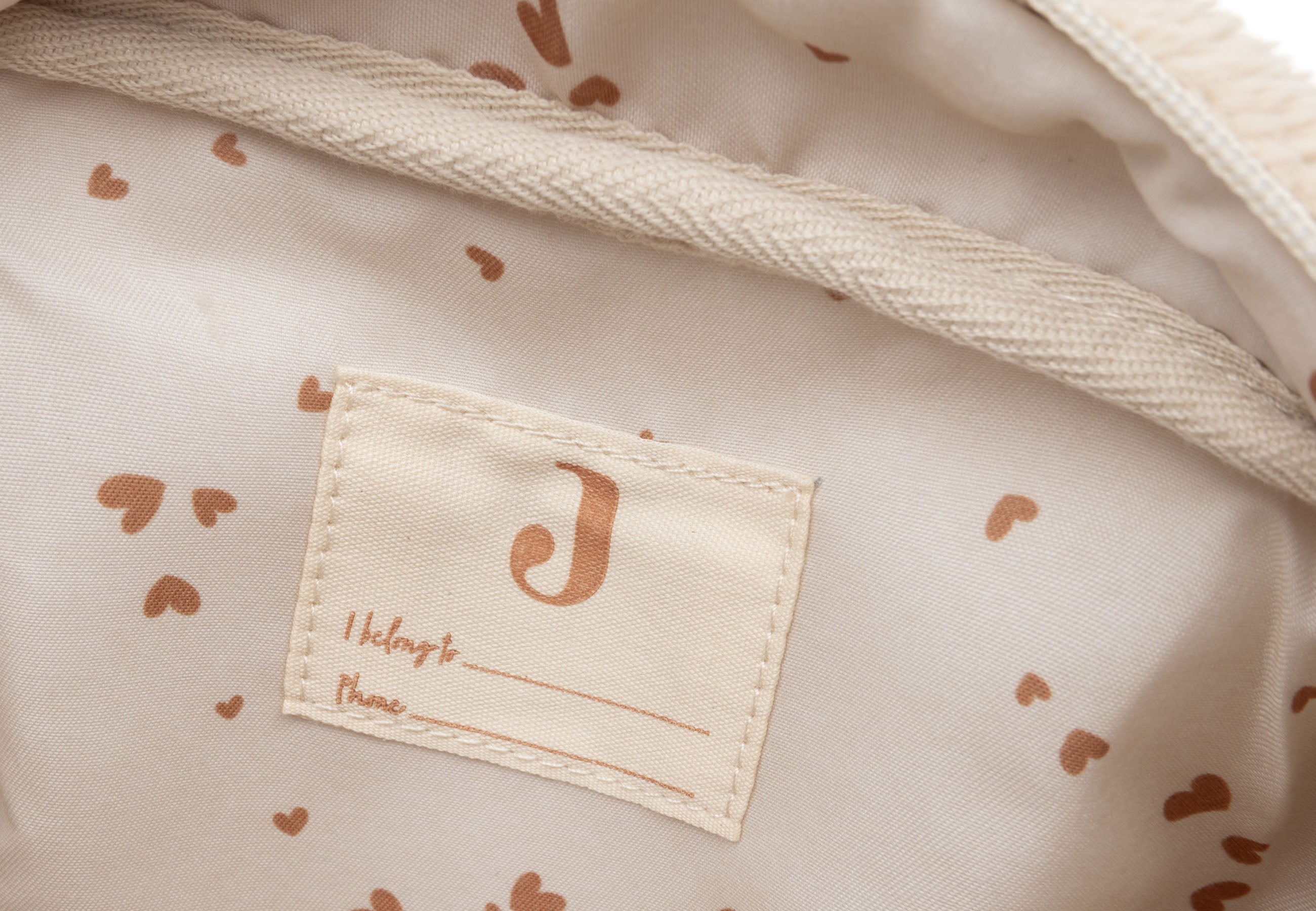 Jollein Beutel Pouch Fluffy Sand