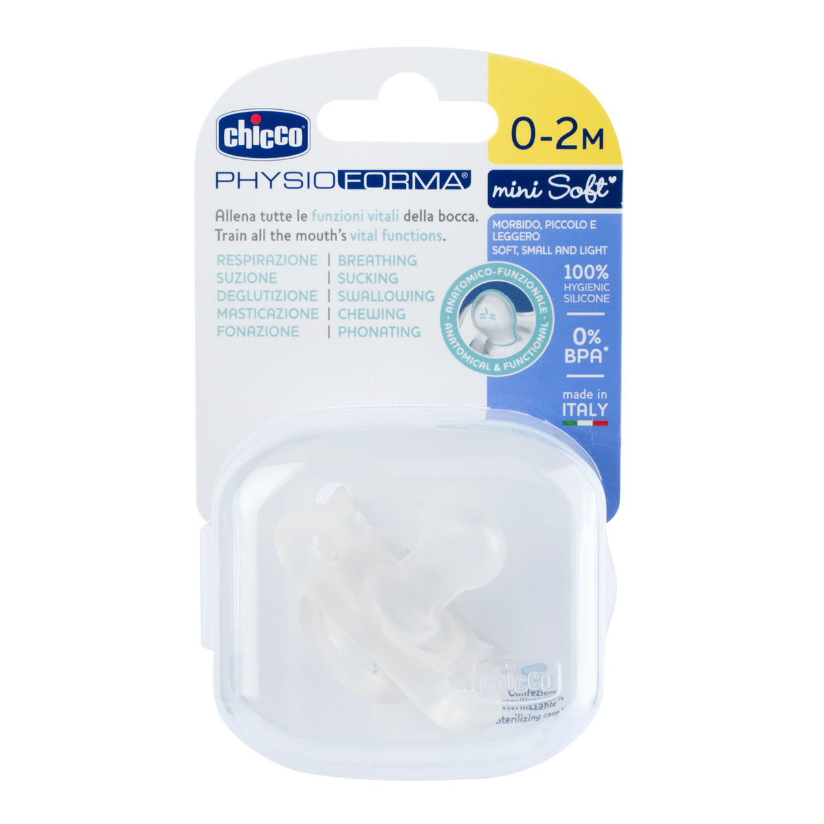 Chicco Nuggi PhysioForma Minisoft 0-2M 1 Stk.