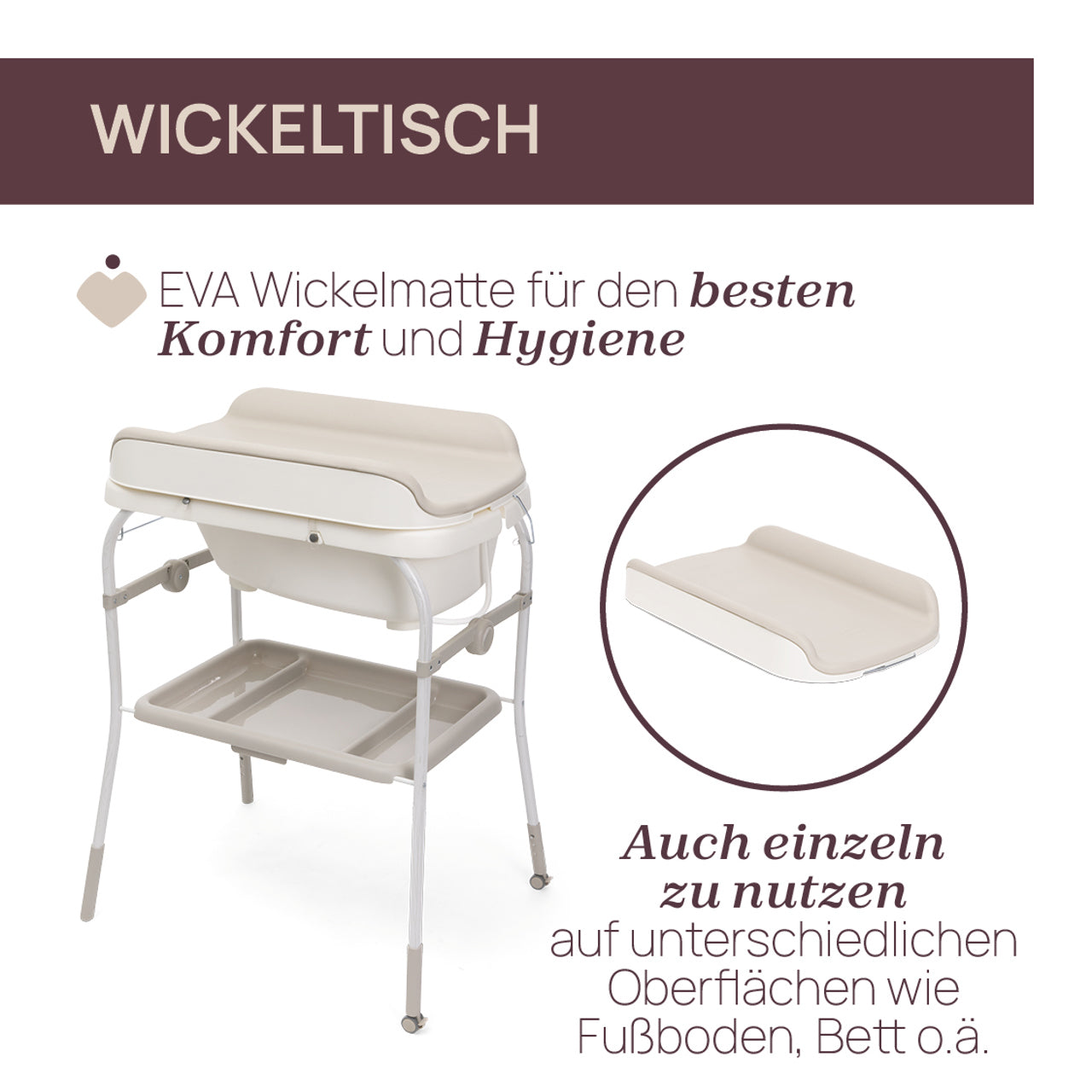 Chicco Bade-und Wickelkombi Soft Bubble Armonia