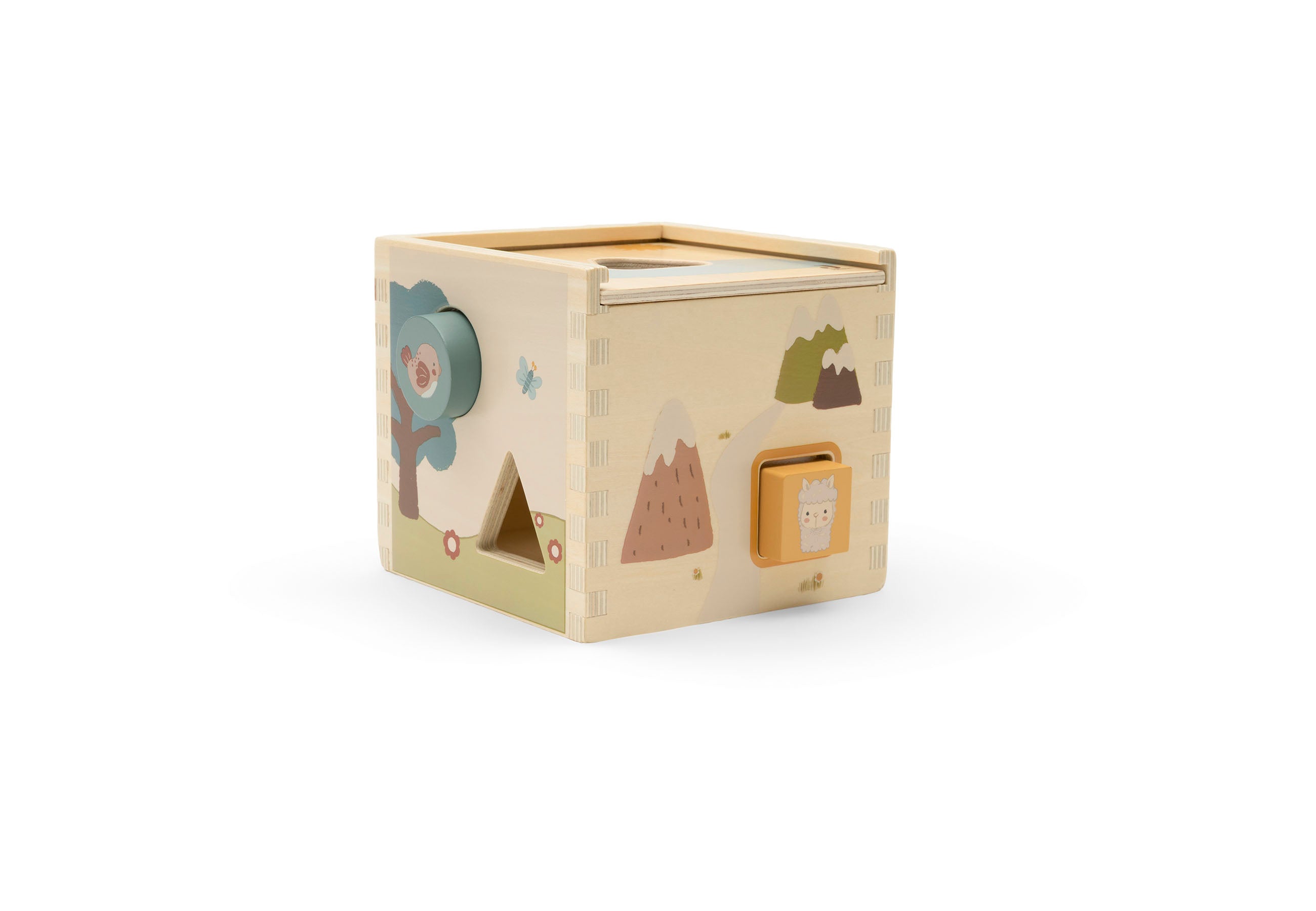 Jollein Formen-Steckspiel aus Holz Jollies