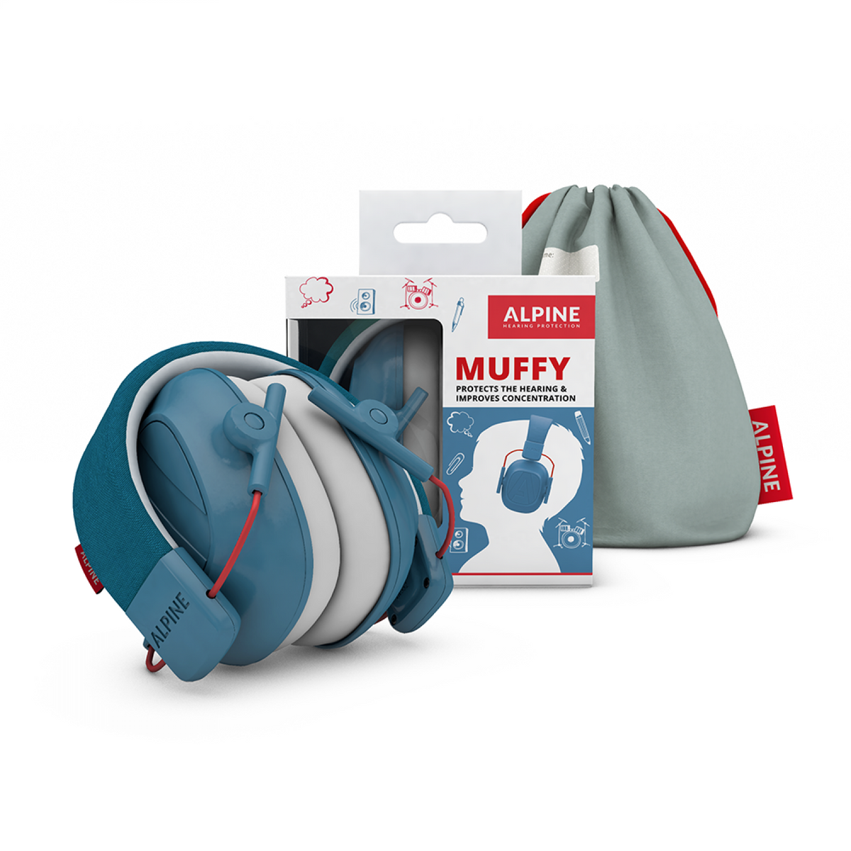 Gehörschutz Alpine Muffy für Kinder