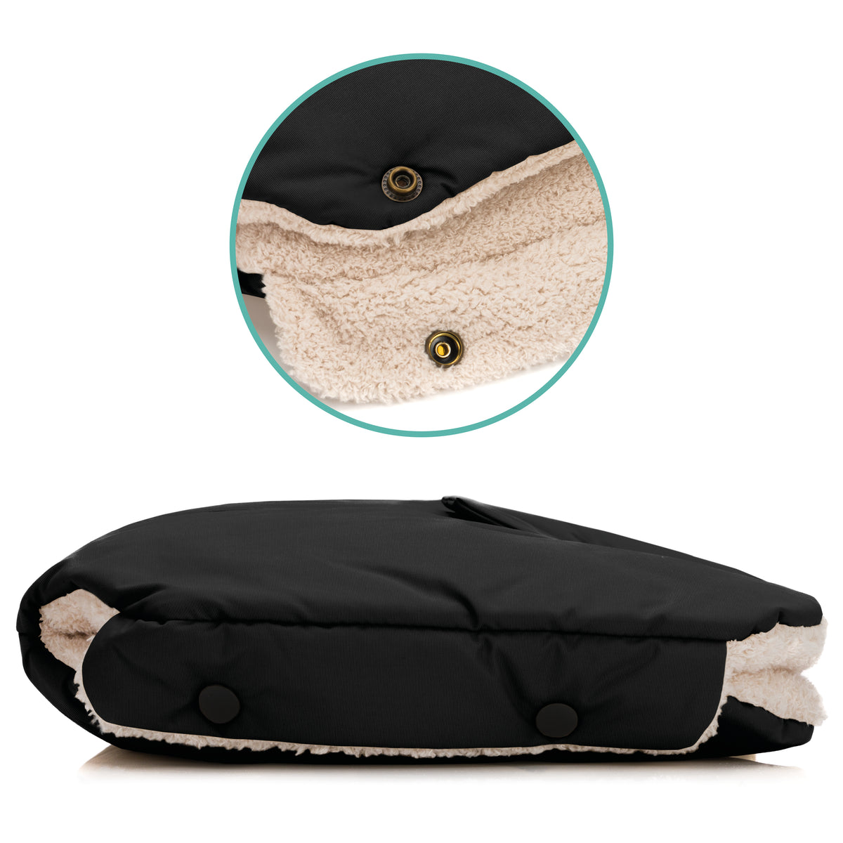 Fillikid Handwärmer Kalix Teddy schwarz