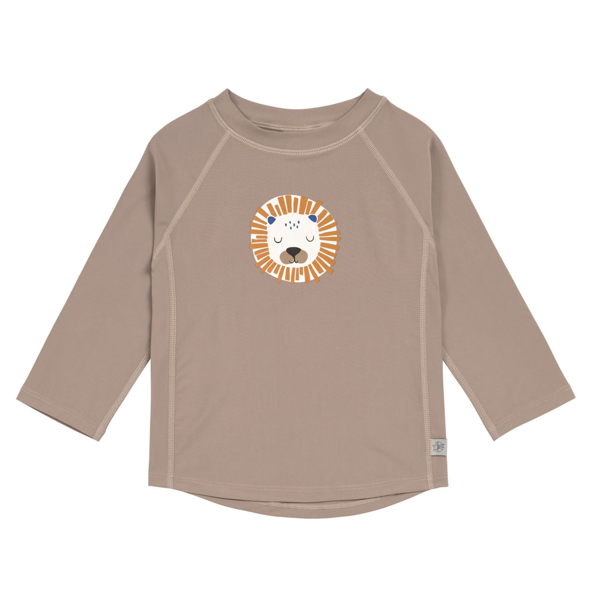 Lässig UV-Shirt Kinder Langarm - Löwe braun