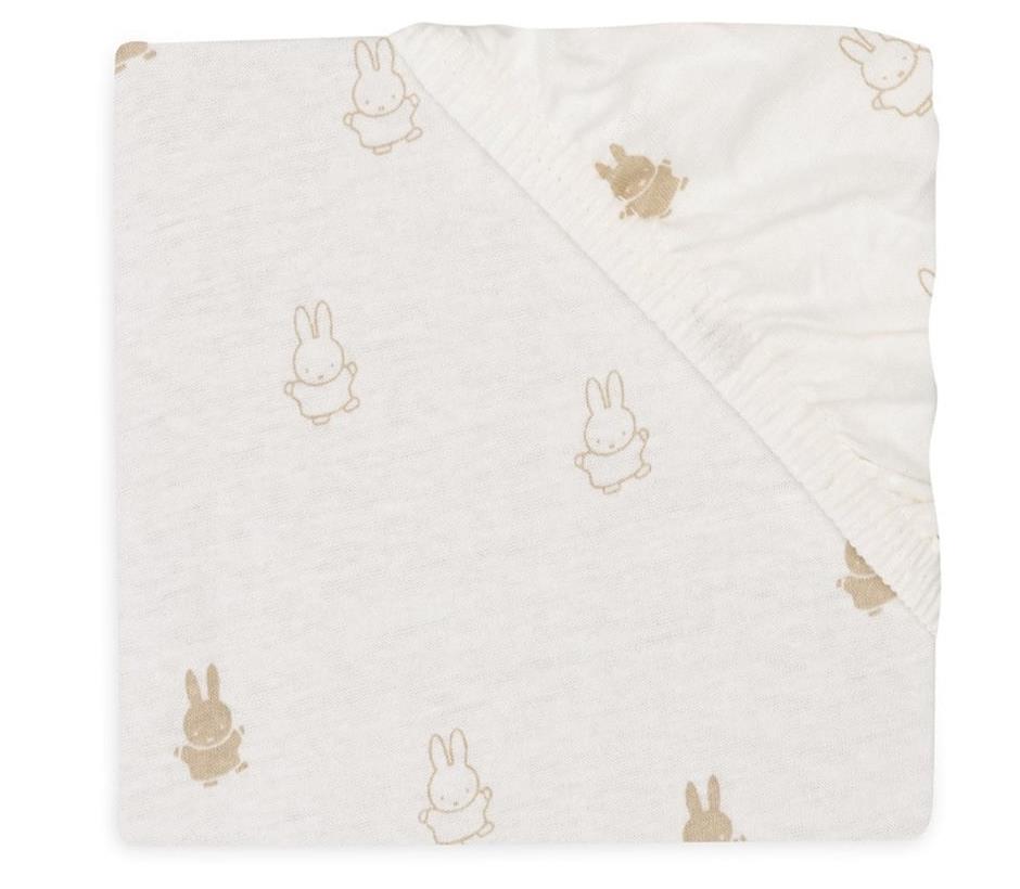 Jollein Spannbettlaken Jersey 40/50x80/90cm Happy Miffy