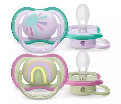 Philips Avent Ultra Air Schnuller 0-6M Sonne/Regenbogen